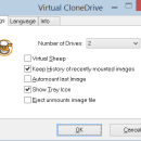 Virtual CloneDrive freeware screenshot