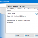 Convert MBOX to EML Files freeware screenshot