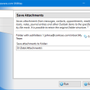 Save Attachments for Outlook freeware screenshot