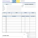 Auto Repair Invoice Template freeware screenshot