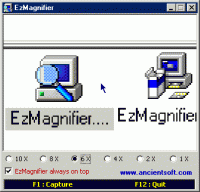 EzMagnifier freeware screenshot