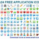 24x24 Free Application Icons freeware screenshot