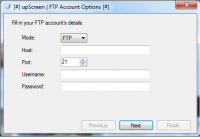upScreen freeware screenshot