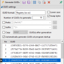 GUID Generator freeware screenshot