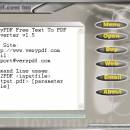 VeryPDF Free Text to PDF Converter freeware screenshot