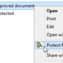FileProtection freeware screenshot