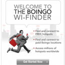 Boingo Wi-Finder freeware screenshot