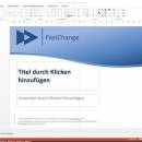 FastChange Toolbar freeware screenshot