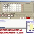 Tams11 WordBowling freeware screenshot