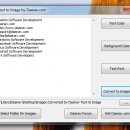 Text to Image Converter freeware screenshot