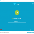 hide.me VPN for Windows freeware screenshot