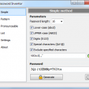 Password Inventor freeware screenshot