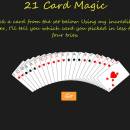 21 Card Magic freeware screenshot