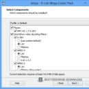 K-Lite Codec Pack (Full) freeware screenshot