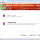 Boxoft MP4 to MP3 Freeware freeware screenshot