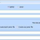 Splitter freeware screenshot