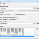 Delete Lines freeware screenshot