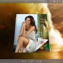 Wave Style Theme for 3D Book freeware screenshot