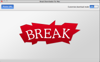 Free Break Downloader for Mac freeware screenshot