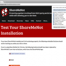 ShareMeNot for Chrome freeware screenshot