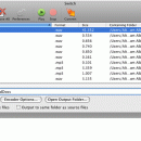 Switch Audio Converter for Mac freeware screenshot