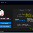 Nixsoft MouseCast freeware screenshot