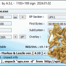 Exeinfo PE freeware screenshot