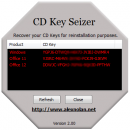 CD Key Seizer freeware screenshot