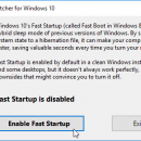 Fast Startup Switcher freeware screenshot