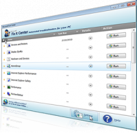 Microsoft Fix it Center freeware screenshot
