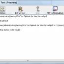 FlippingBook3D PDF to Text Converter (Freeware) freeware screenshot