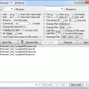 File Renamer freeware screenshot
