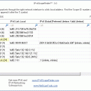 IPv6ScopeFinder freeware screenshot