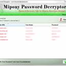 Mipony Password Decryptor freeware screenshot