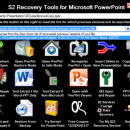 S2 Recovery Tools for MS PowerPoint freeware screenshot