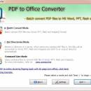 PDF to Office Converter freeware screenshot