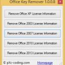 Office Key Remover freeware screenshot