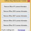 Office Key Remover freeware screenshot