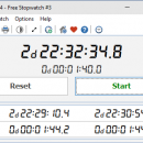 Free Stopwatch Portable freeware screenshot