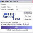 Hdd Speed Test Tool freeware screenshot