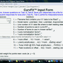 CurvFit freeware screenshot