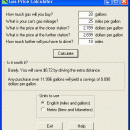 Gas Price Calculator freeware screenshot