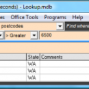 Lookup freeware screenshot