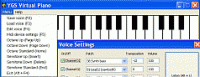 Virtual piano 2009 freeware screenshot