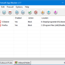 Firewall App Blocker freeware screenshot