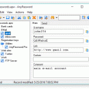 AnyPassword freeware screenshot