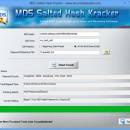 MD5 Salted Hash Kracker freeware screenshot