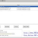 PDFdu Free Image To PDF Converter freeware screenshot