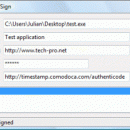 Tech-Pro CodeSign freeware screenshot