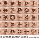 Free Bronze Button Icons freeware screenshot